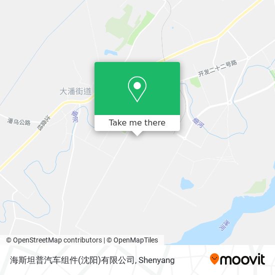 海斯坦普汽车组件(沈阳)有限公司 map