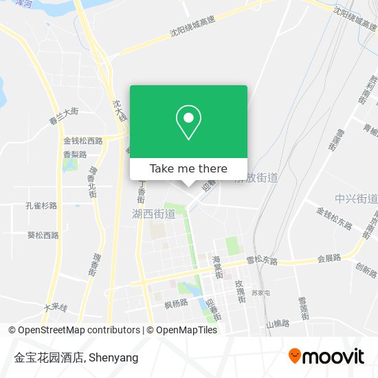 金宝花园酒店 map
