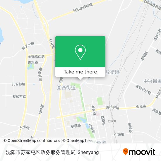 沈阳市苏家屯区政务服务管理局 map