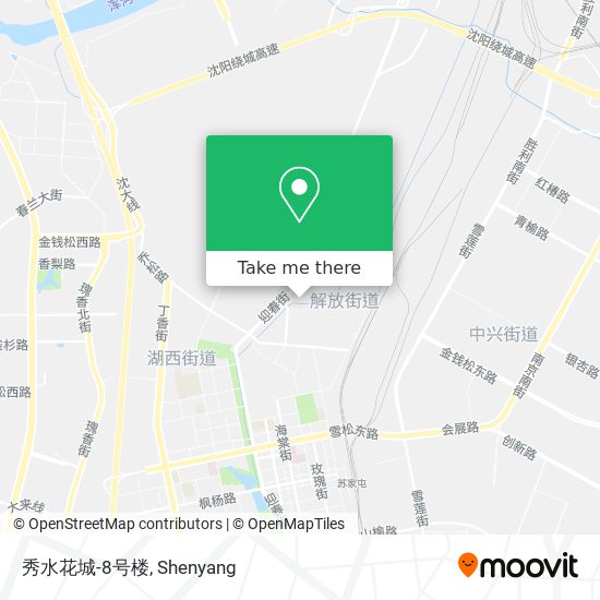 秀水花城-8号楼 map