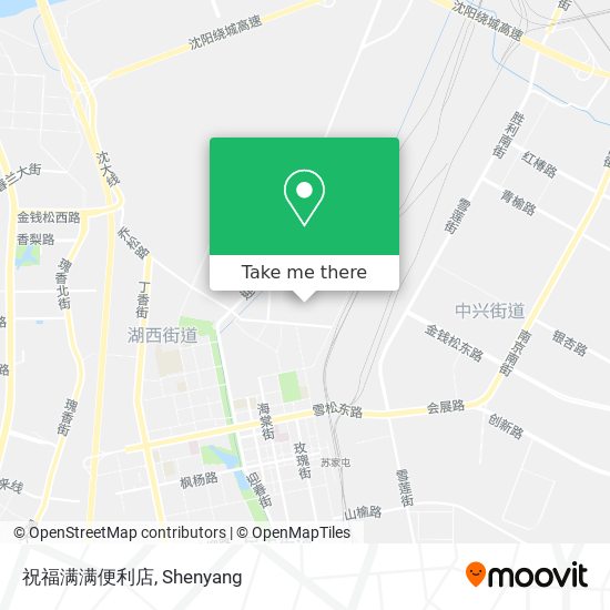 祝福满满便利店 map