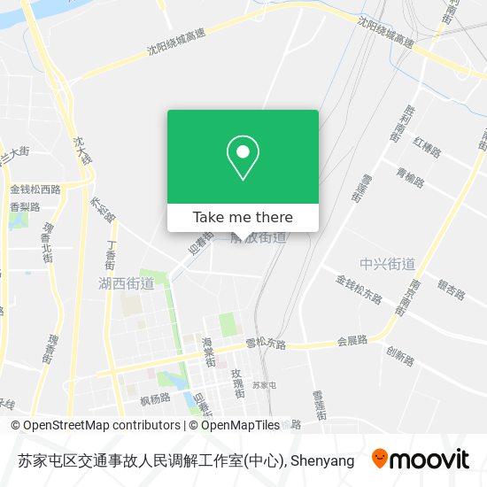 苏家屯区交通事故人民调解工作室(中心) map