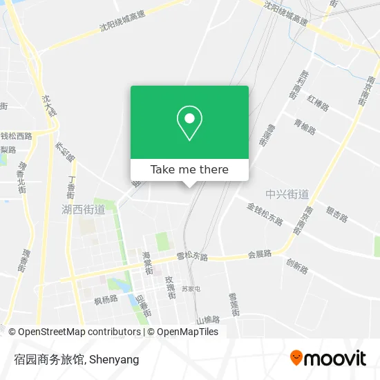 宿园商务旅馆 map