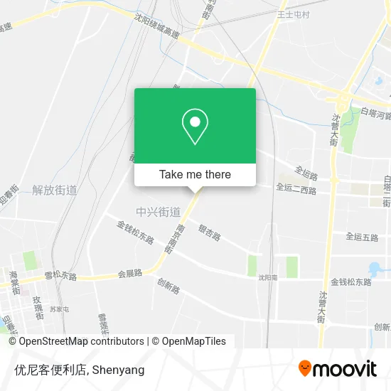 优尼客便利店 map
