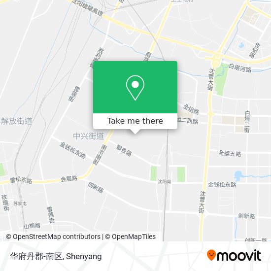 华府丹郡-南区 map