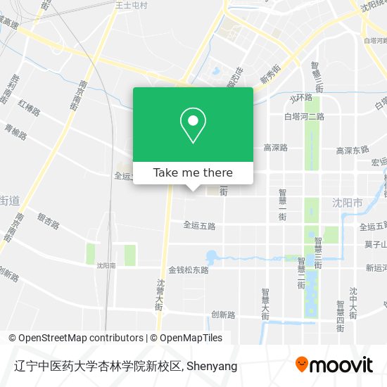 辽宁中医药大学杏林学院新校区 map