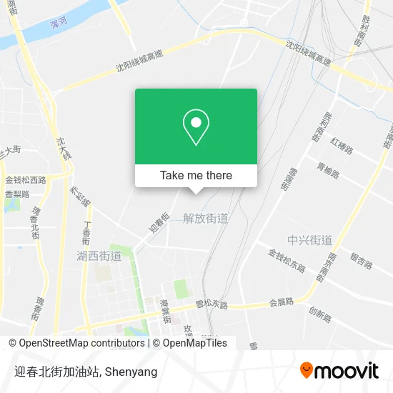 迎春北街加油站 map