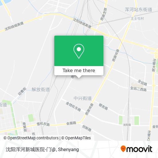 沈阳浑河新城医院-门诊 map
