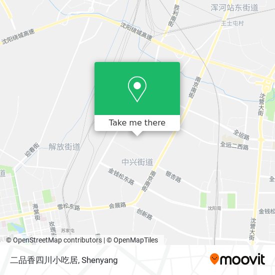 二品香四川小吃居 map