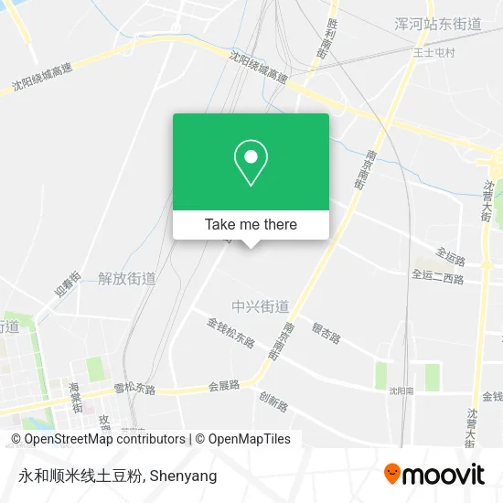 永和顺米线土豆粉 map