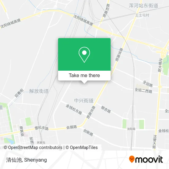 清仙池 map