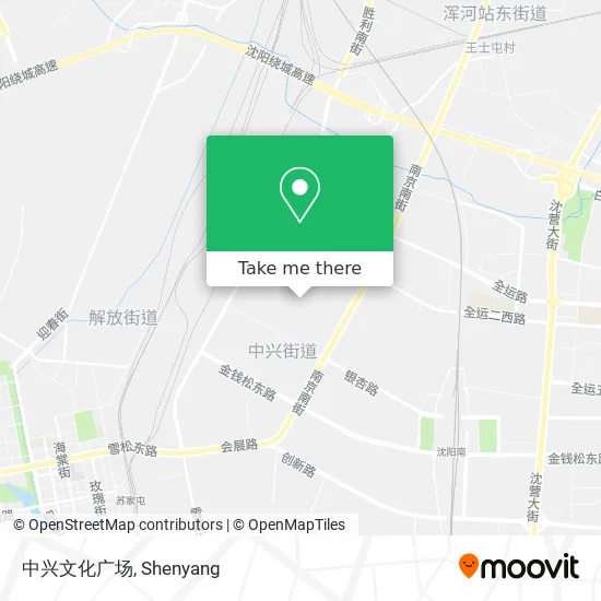 中兴文化广场 map