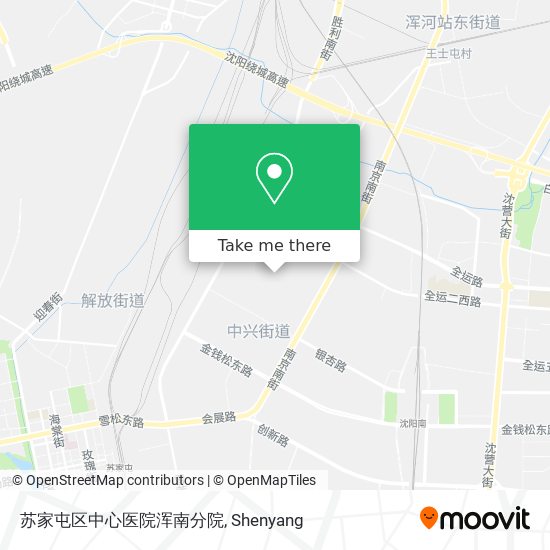 苏家屯区中心医院浑南分院 map