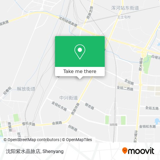 沈阳紫水晶旅店 map