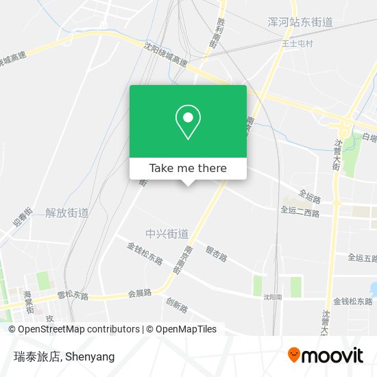 瑞泰旅店 map