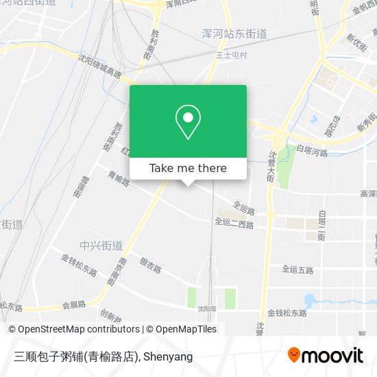 三顺包子粥铺(青榆路店) map