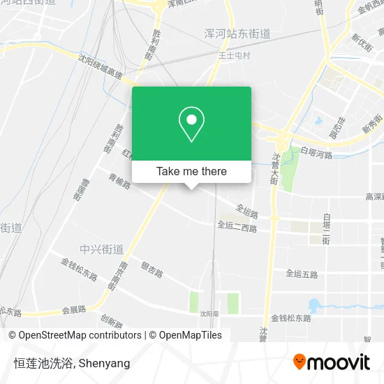 恒莲池洗浴 map