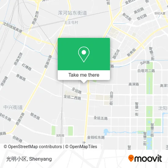 光明小区 map