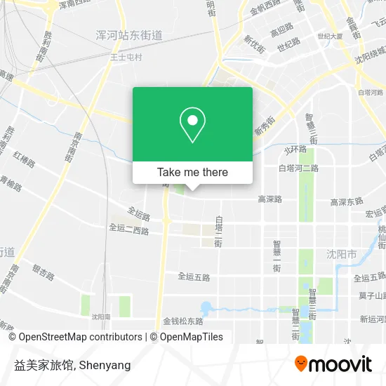 益美家旅馆 map