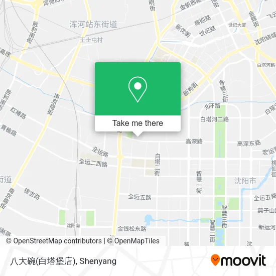 八大碗(白塔堡店) map