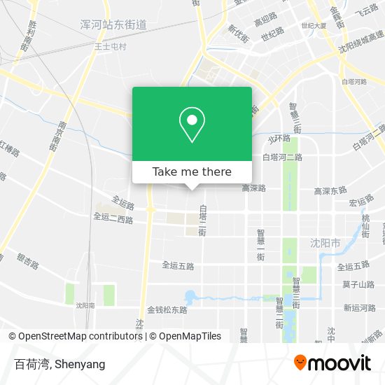 百荷湾 map