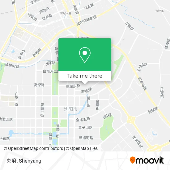 央府 map