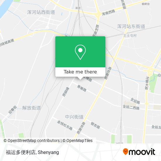 福运多便利店 map