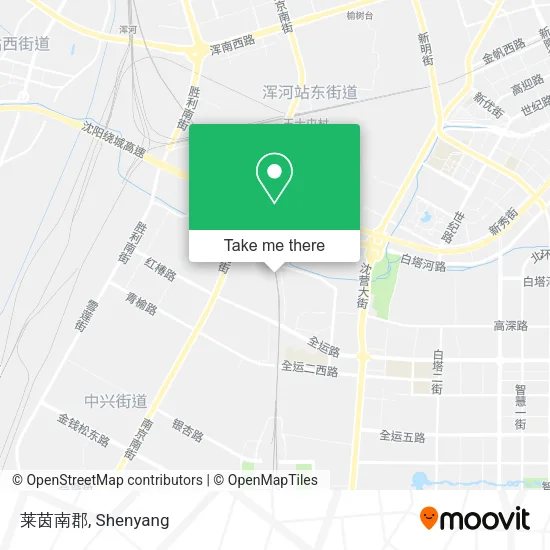 莱茵南郡 map
