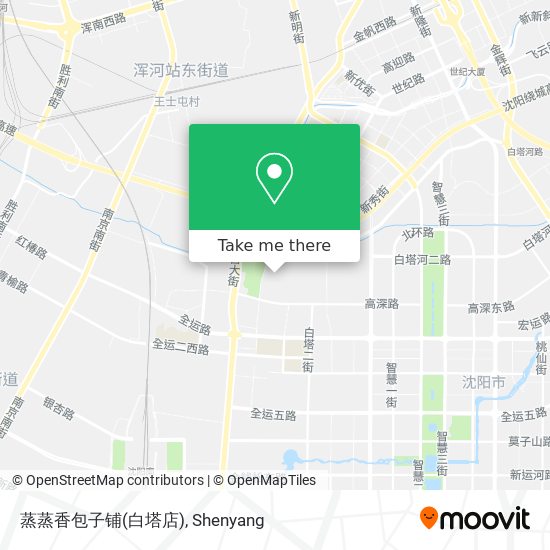 蒸蒸香包子铺(白塔店) map