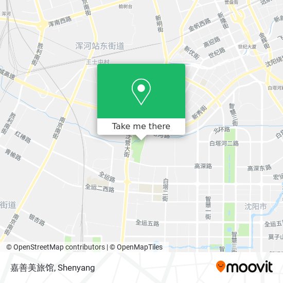 嘉善美旅馆 map