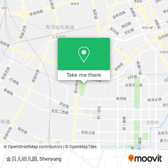 金贝儿幼儿园 map