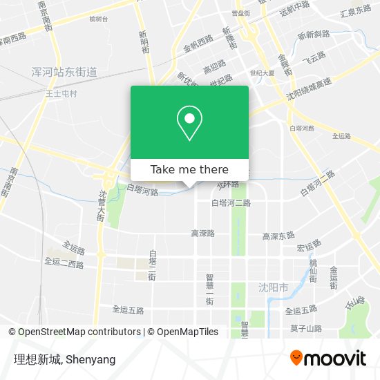 理想新城 map