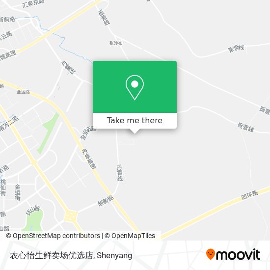 农心怡生鲜卖场优选店 map