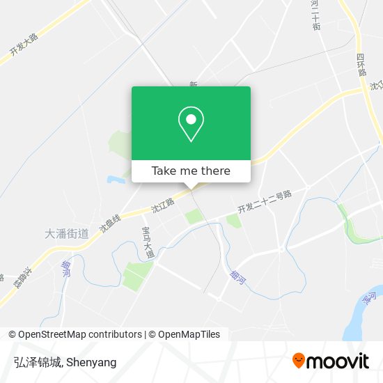 弘泽锦城 map