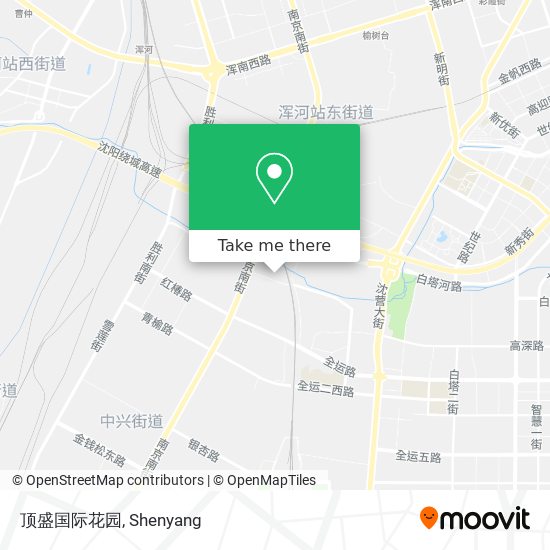 顶盛国际花园 map