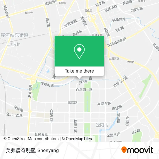 美弗霞湾别墅 map