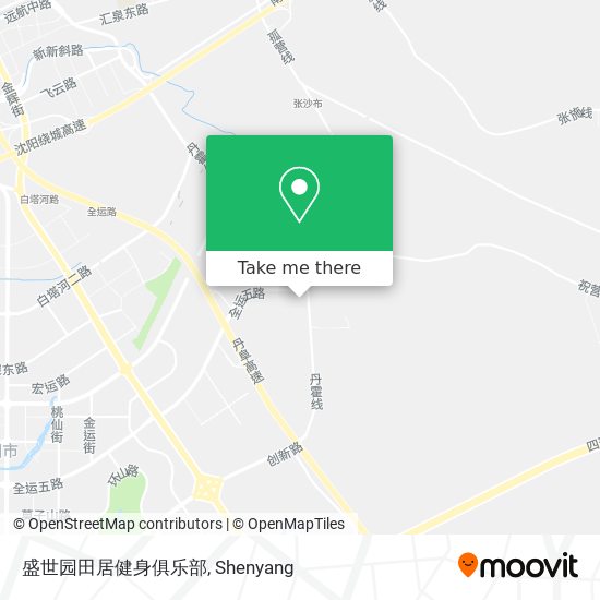 盛世园田居健身俱乐部 map