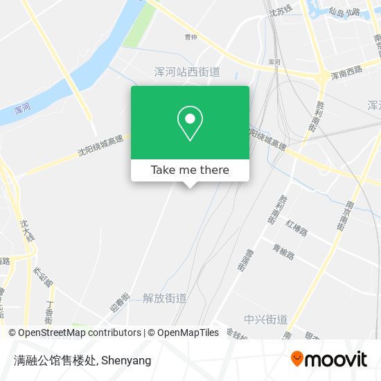 满融公馆售楼处 map