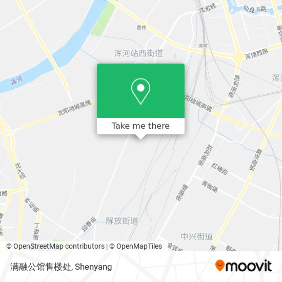 满融公馆售楼处 map