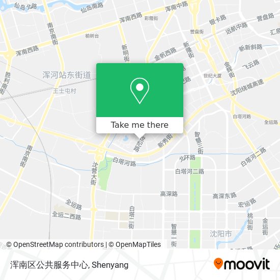 浑南区公共服务中心 map