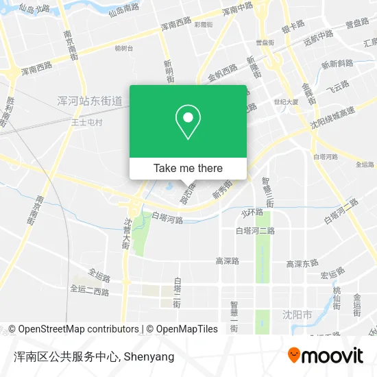 浑南区公共服务中心 map