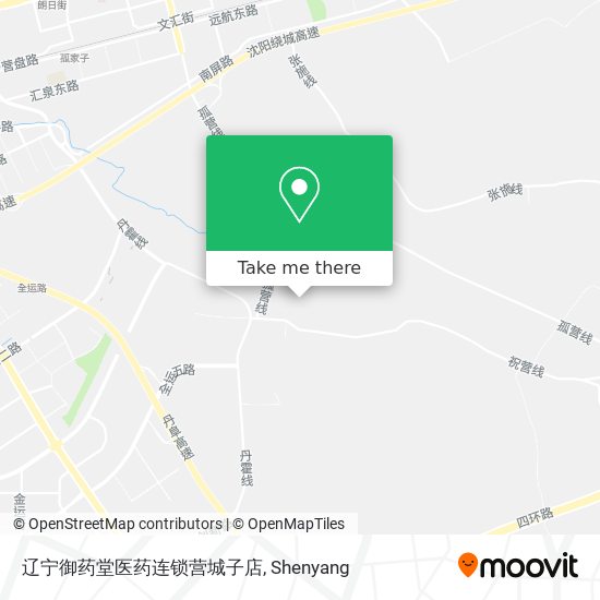 辽宁御药堂医药连锁营城子店 map