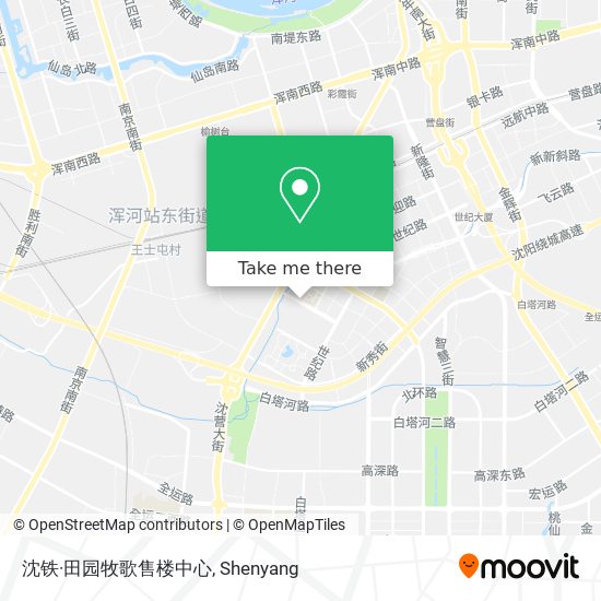 沈铁·田园牧歌售楼中心 map