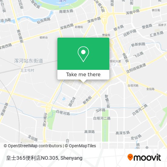 皇士365便利店NO.305 map