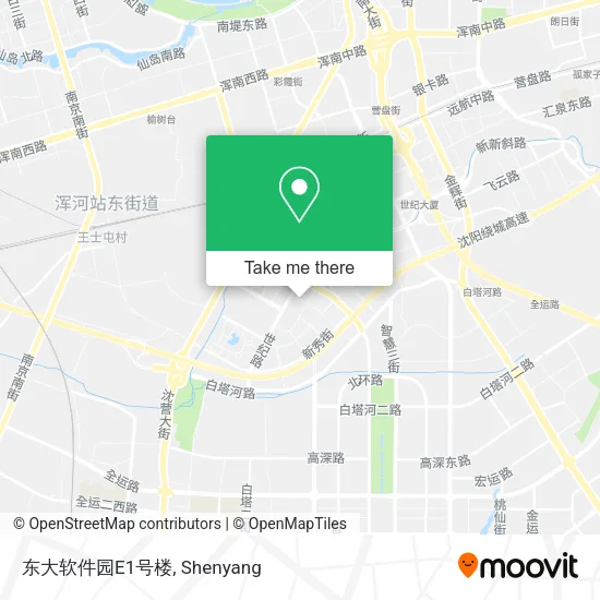 东大软件园E1号楼 map