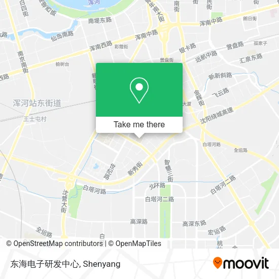 东海电子研发中心 map