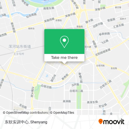 东软实训中心 map