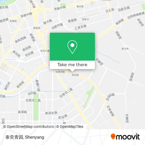 泰奕青园 map