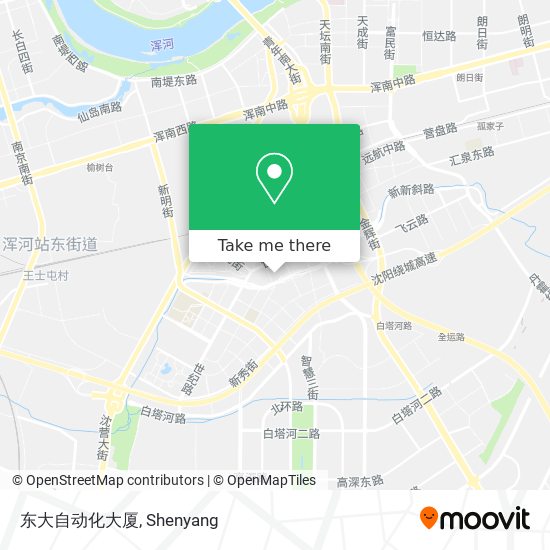 东大自动化大厦 map