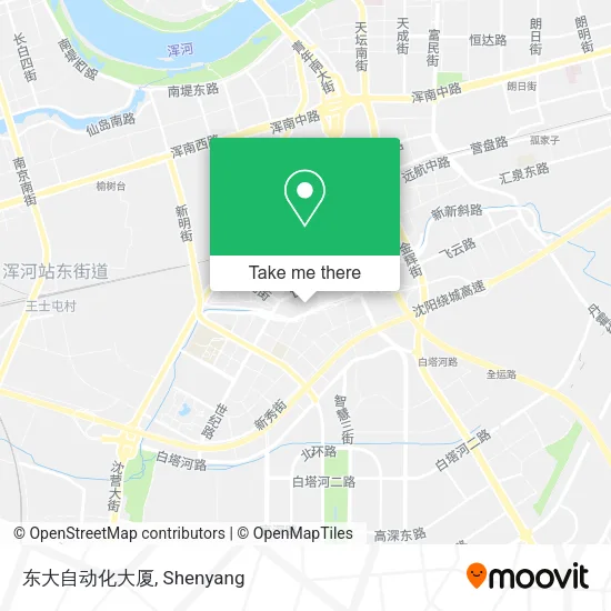东大自动化大厦 map